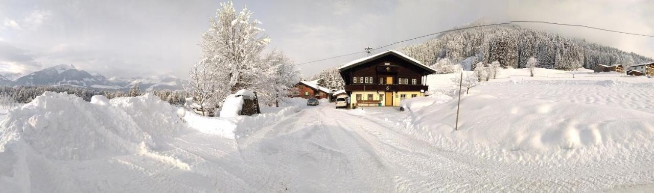Ferienhof Holzmeister St. Jakob in Haus Buitenkant foto